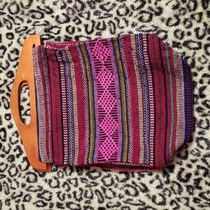 Mexican Style Embroidered Handbag